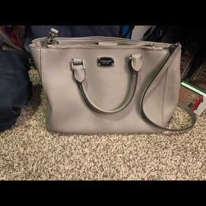 Gray Michael Kors bag